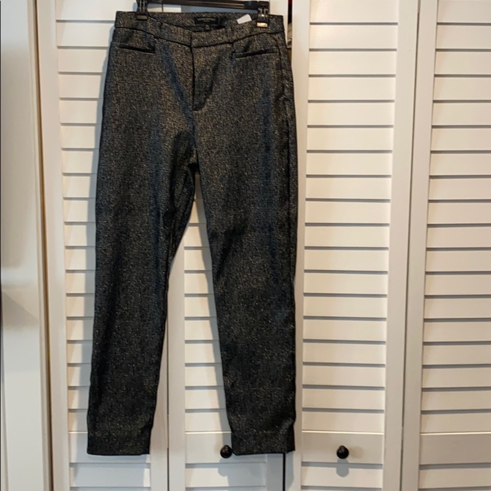 Never worn black with silver sparkle